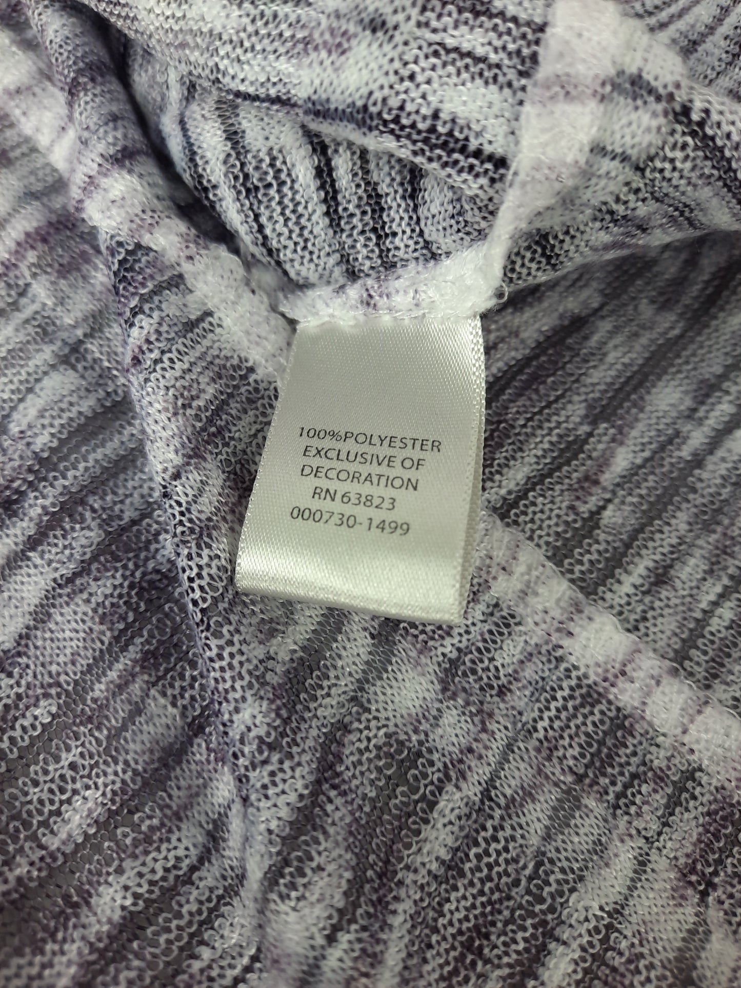Christopher & Banks Purple Tie-Dye Women's Top