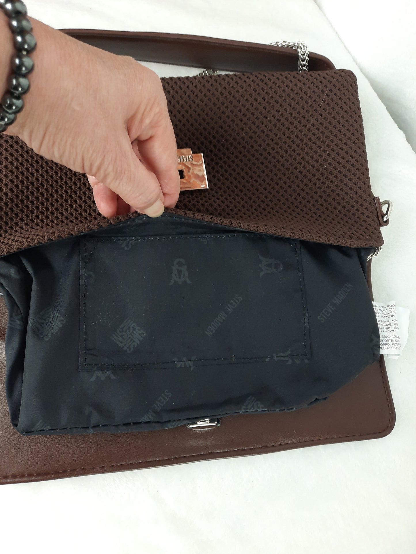 Steve Madden BMaxwele Crossbody Bag Brown NWT