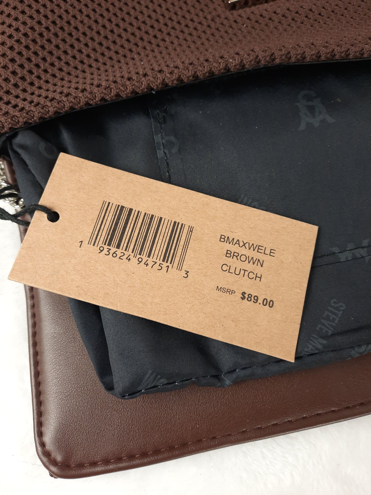 Steve Madden BMaxwele Crossbody Bag Brown NWT