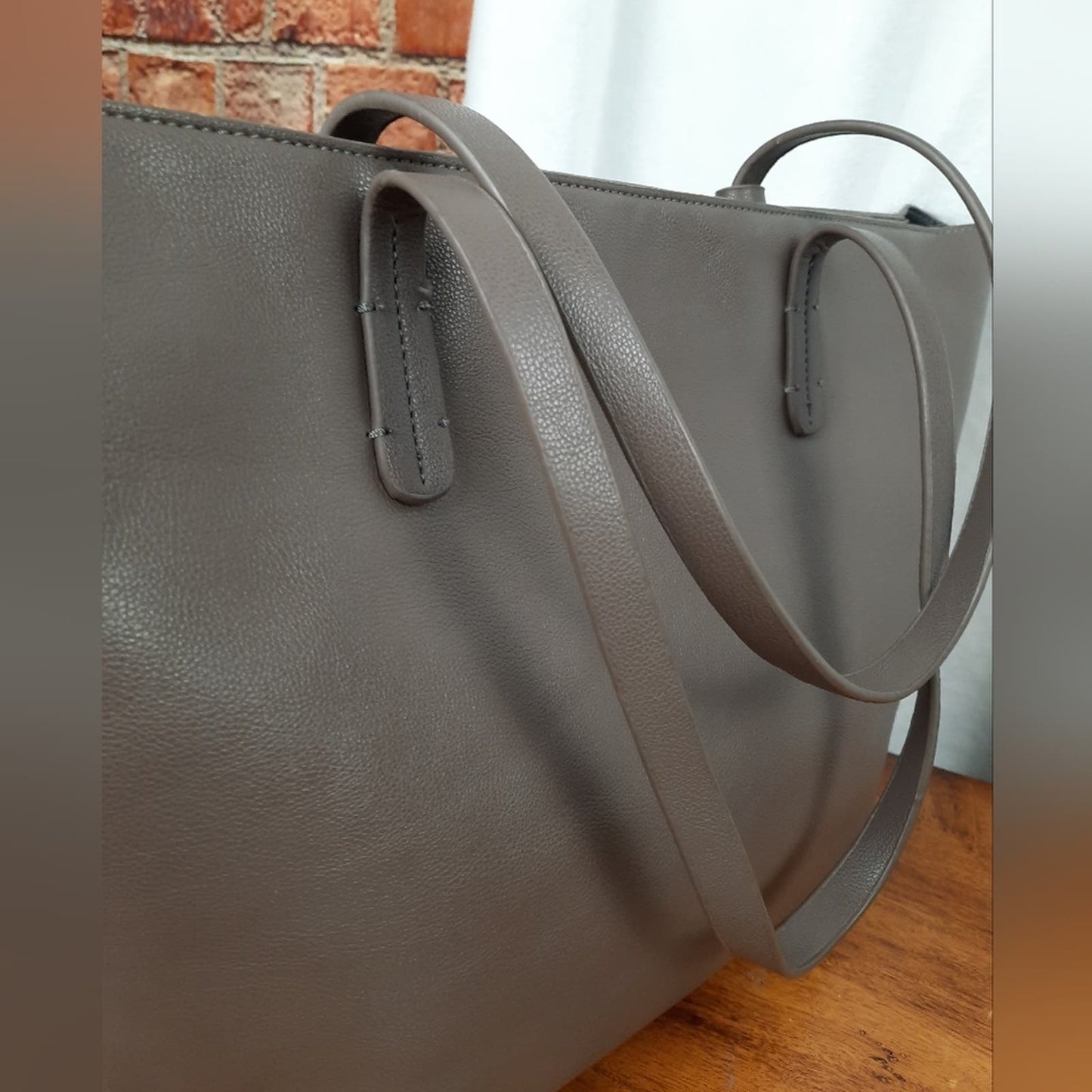 BCBGENERATION Large Faux Leather Tote Bag