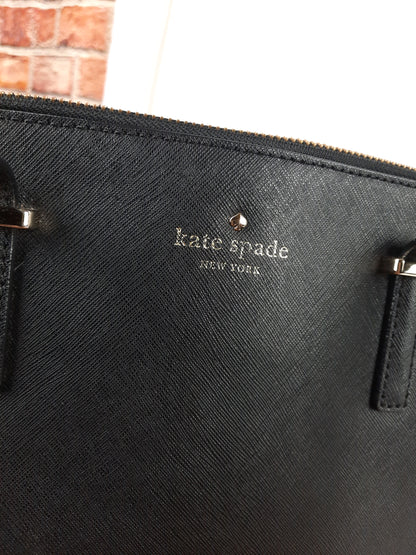 Kate Spade Cedar Street Saffiano Leather Medium Shoulder Bag Women's Bag - Black