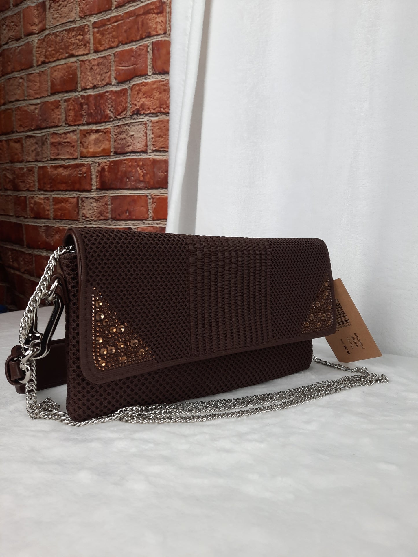 Steve Madden BMaxwele Crossbody Bag Brown NWT