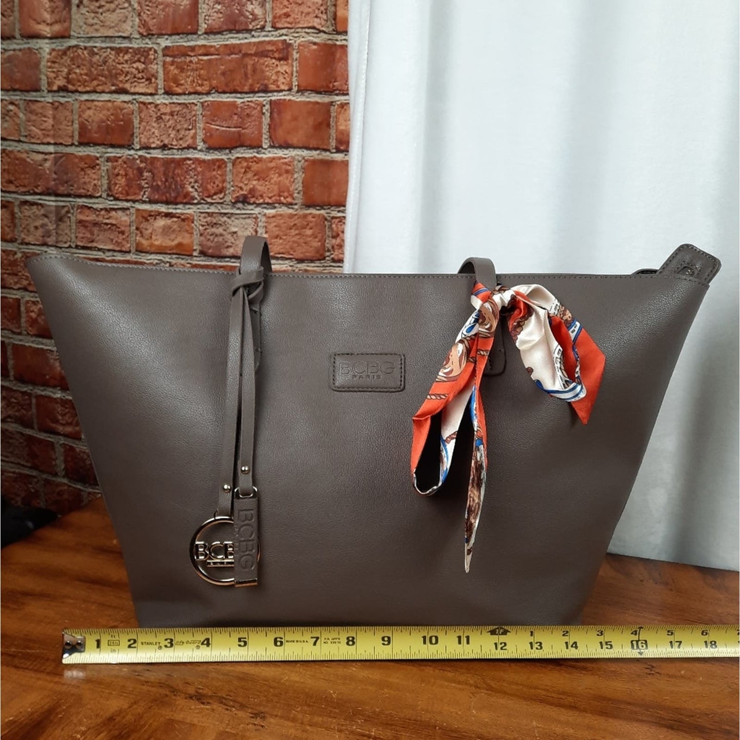 BCBGENERATION Large Faux Leather Tote Bag