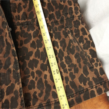 Style & Co Leopard Print Jacket NWOT