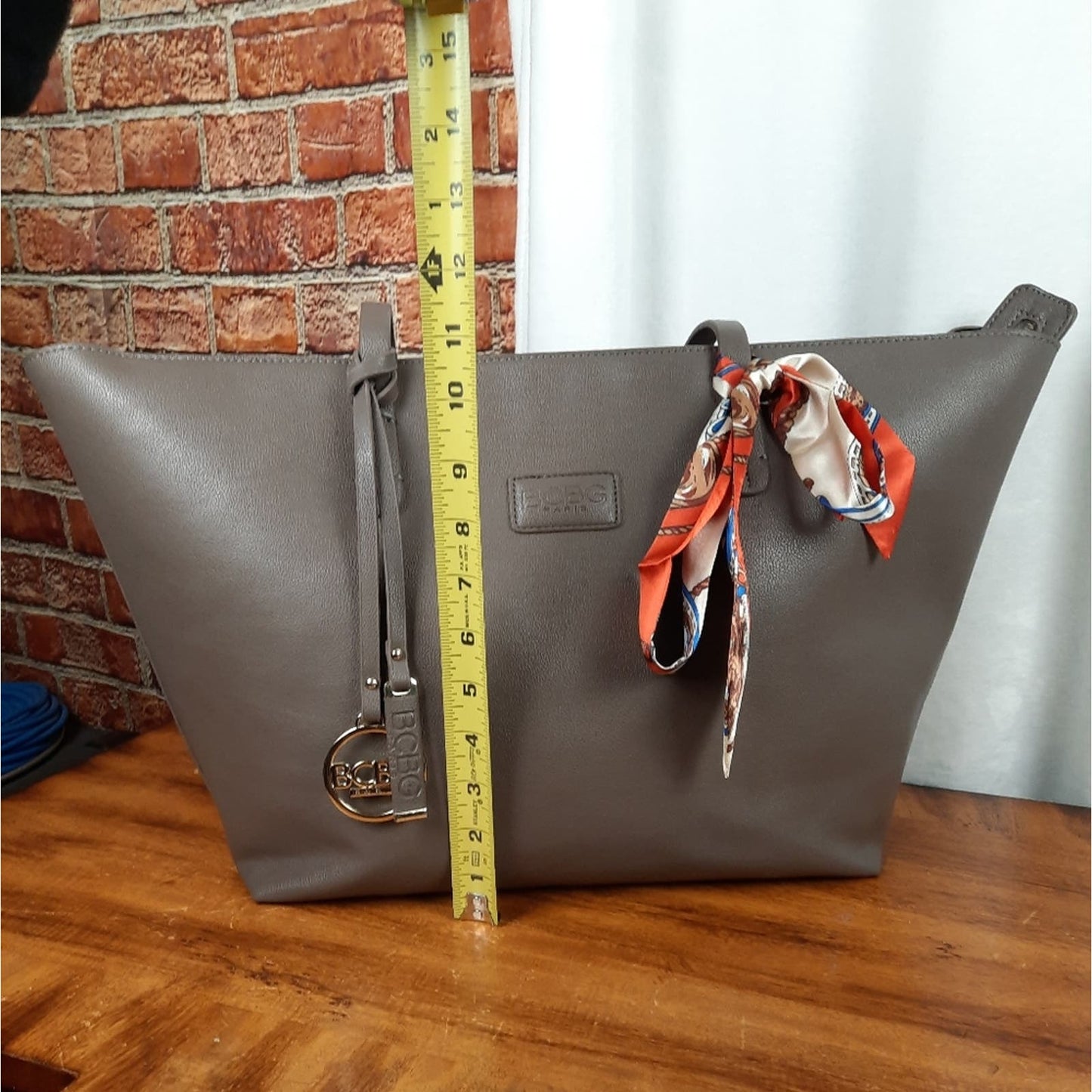 BCBGENERATION Large Faux Leather Tote Bag