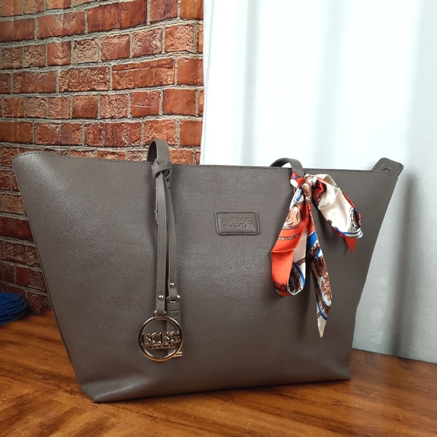 BCBGENERATION Large Faux Leather Tote Bag