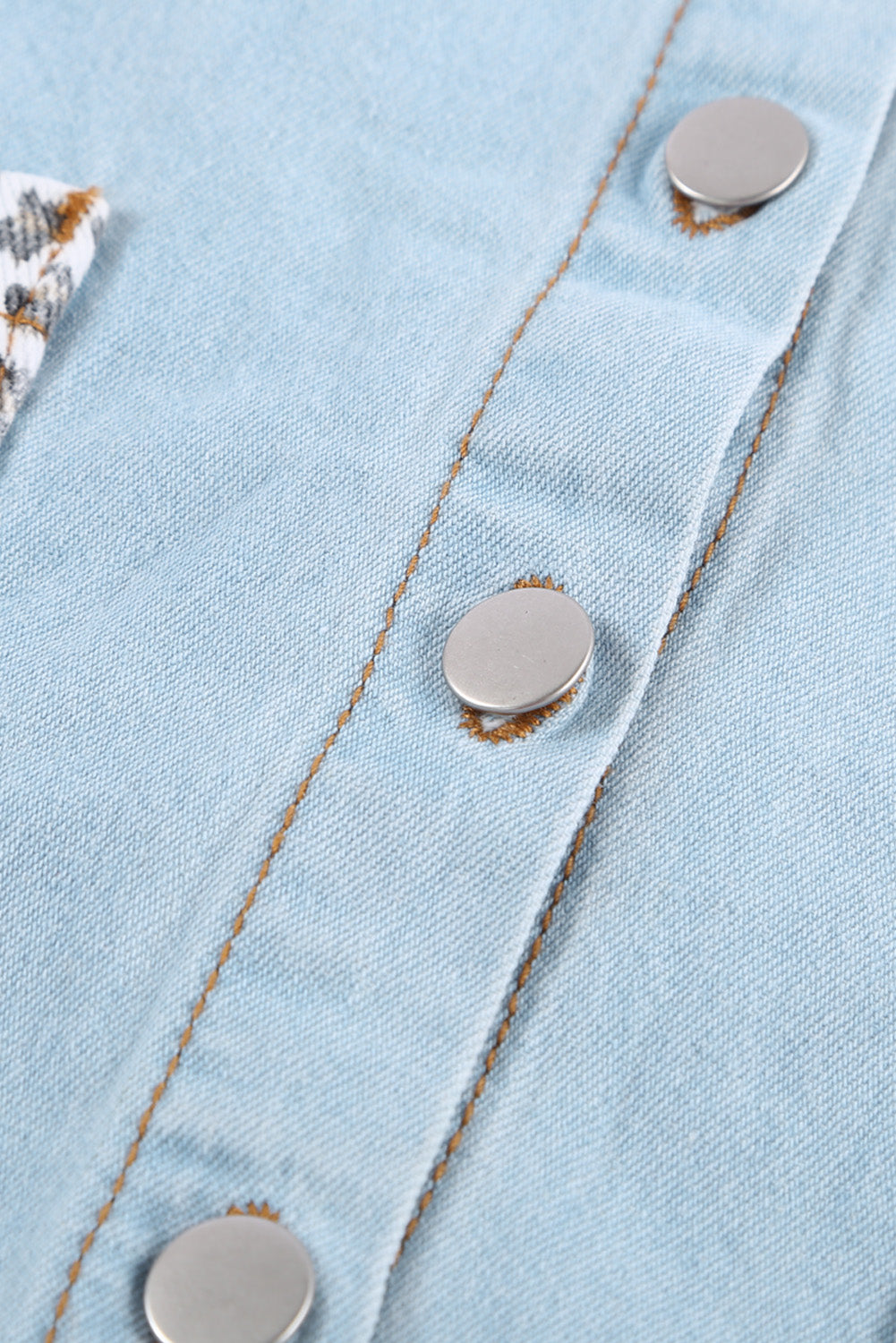 Long Sleeve Button-down Denim Jean Jacket