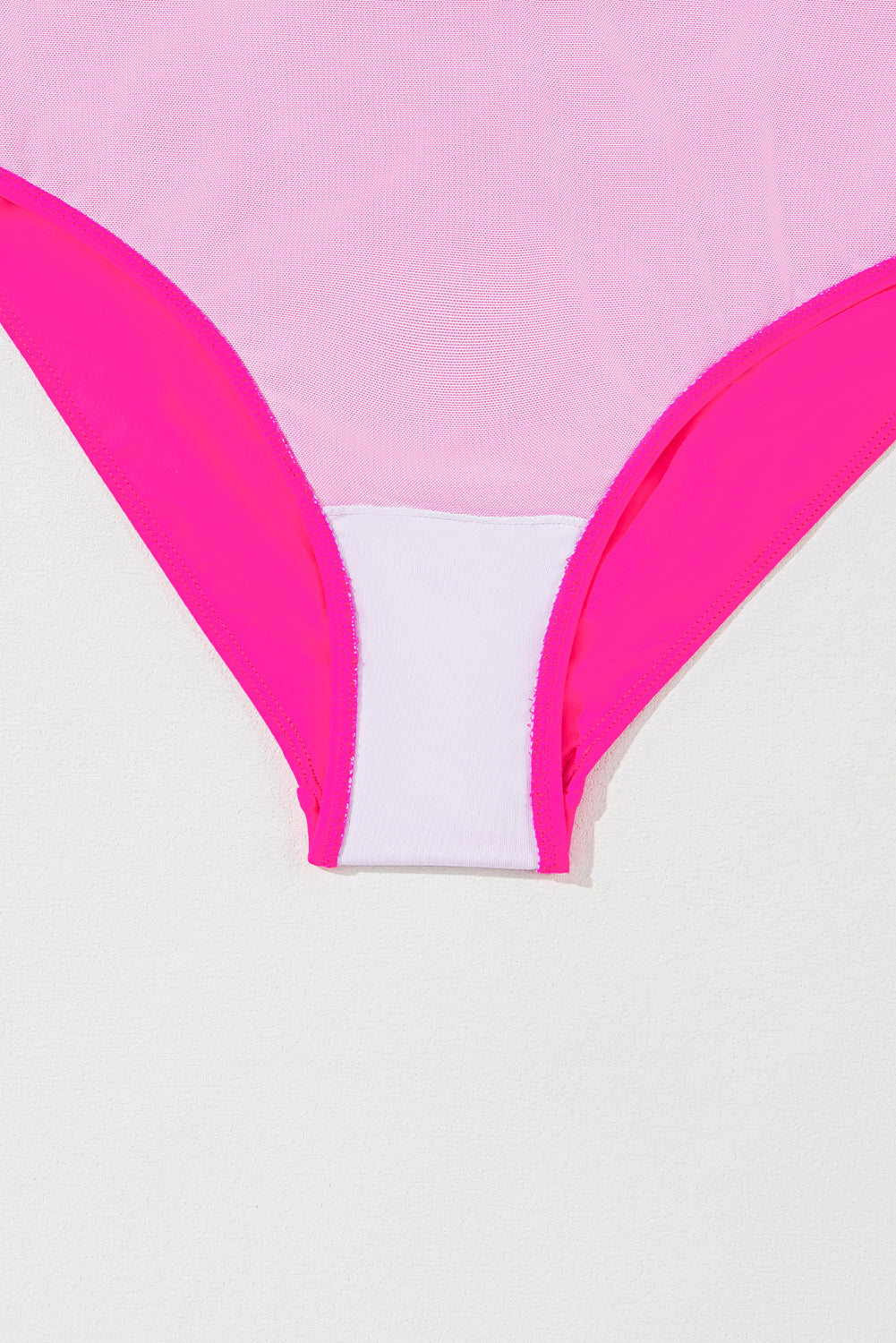 One-Piece Pink Two-Tone