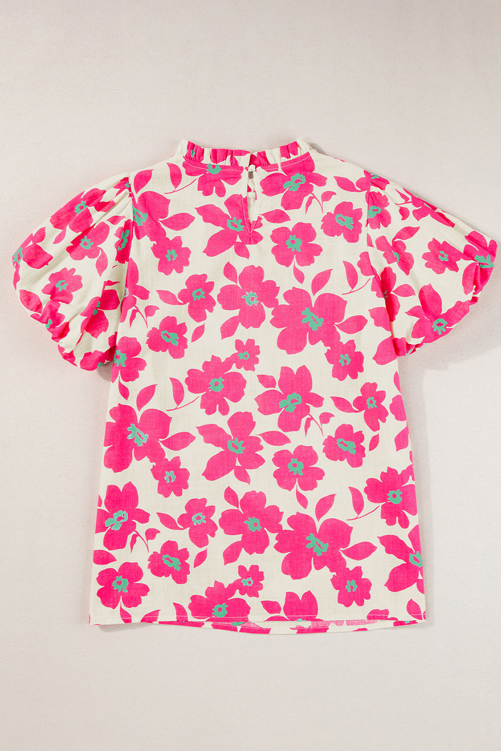 Short Sleeve Floral print Top