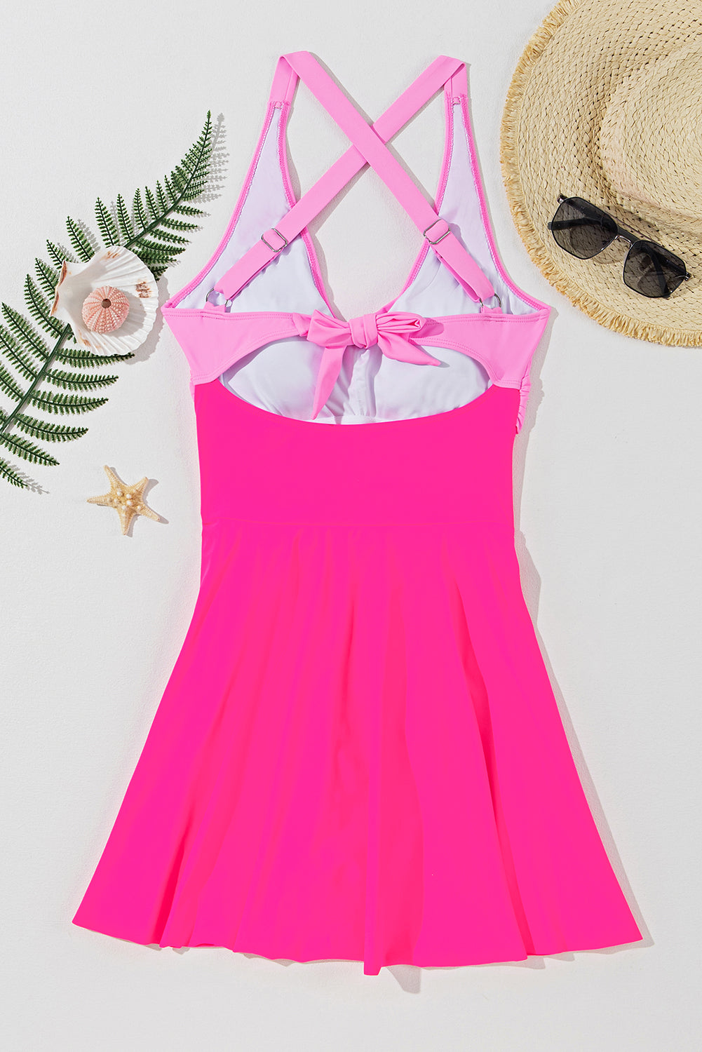 One-Piece Pink Two-Tone