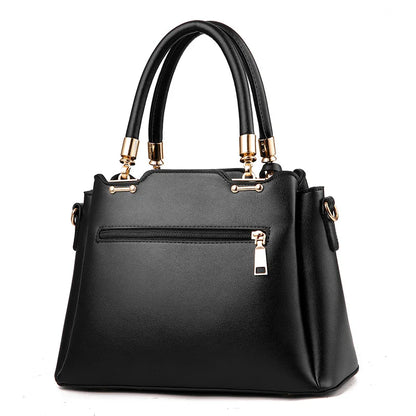 Gorgeous Faux Leather Structured  Satchel Bag