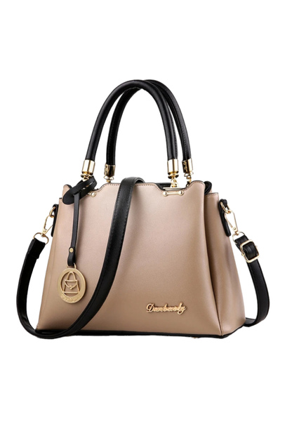 Gorgeous Faux Leather Structured  Satchel Bag