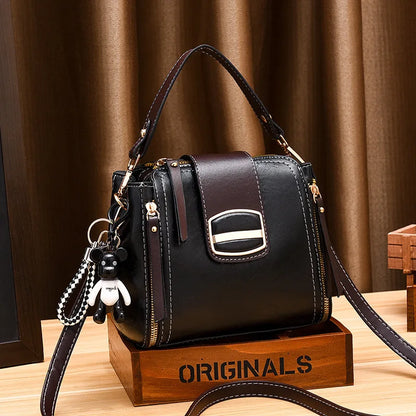 High-quality Faux Leather Small Satchel bag