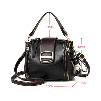 High-quality Faux Leather Small Satchel bag