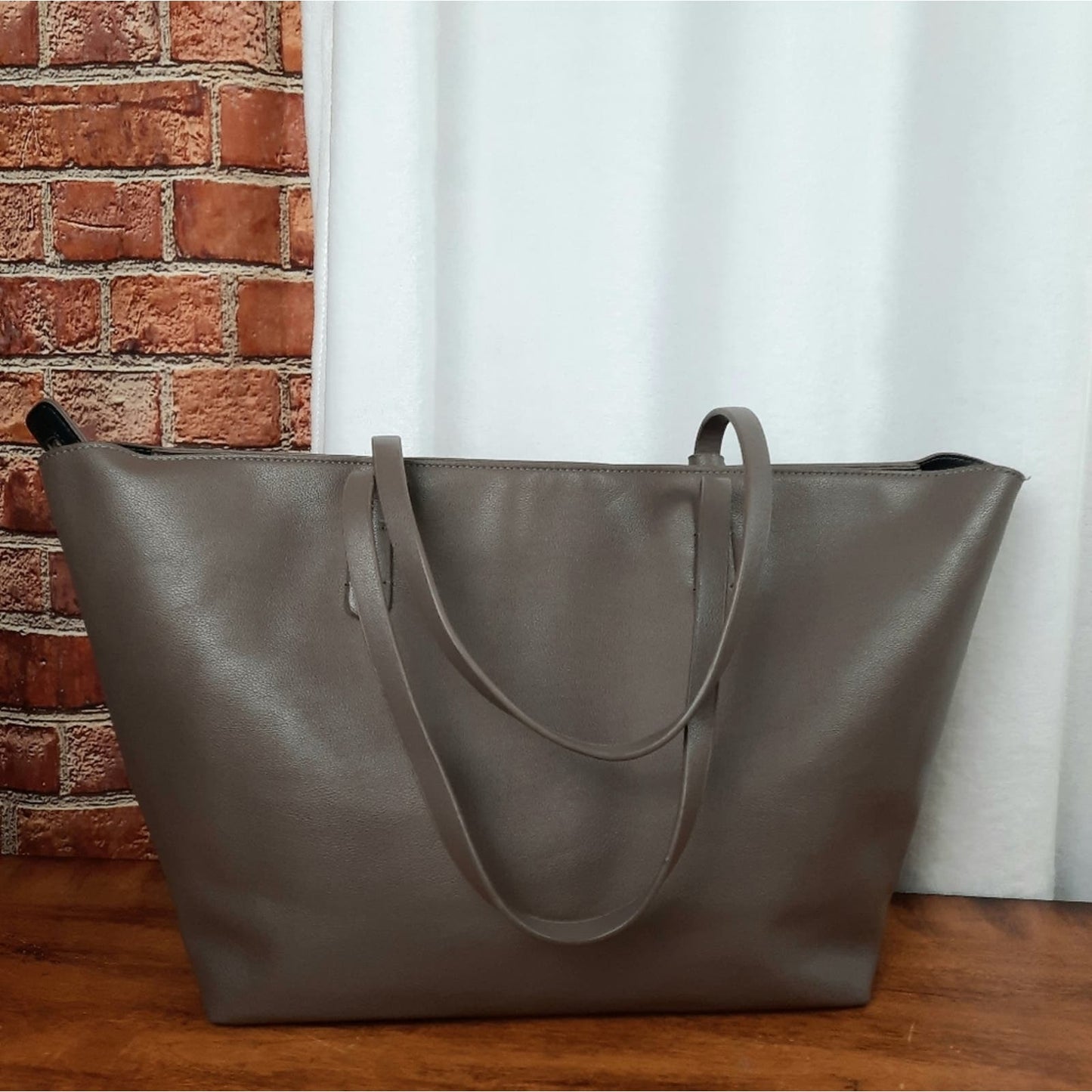 BCBGENERATION Large Faux Leather Tote Bag