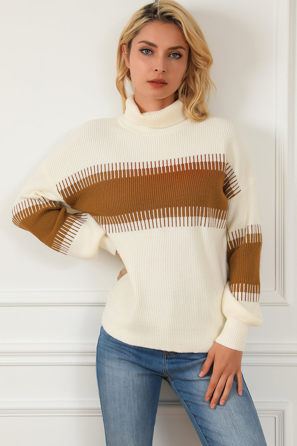 Long Sleeve Crew Neck Cozy Sweater