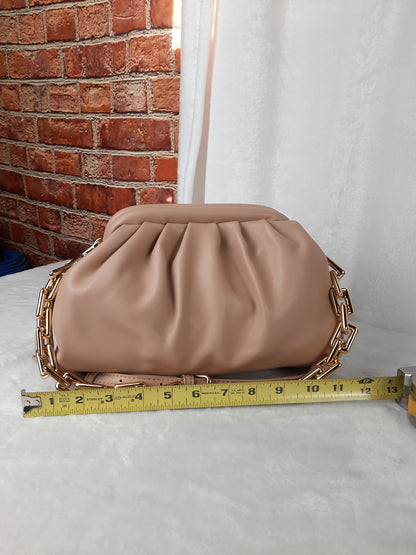 Madison West Beige Evening Crossbody bag