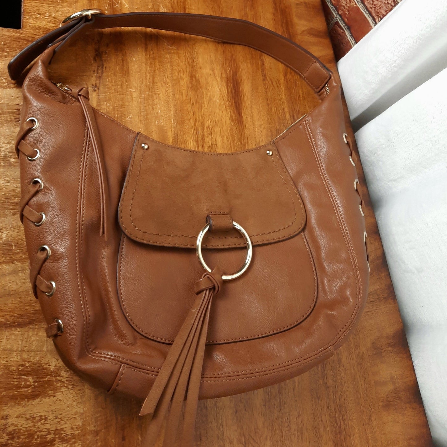 Nine West Faux Leather Shoulder Bag