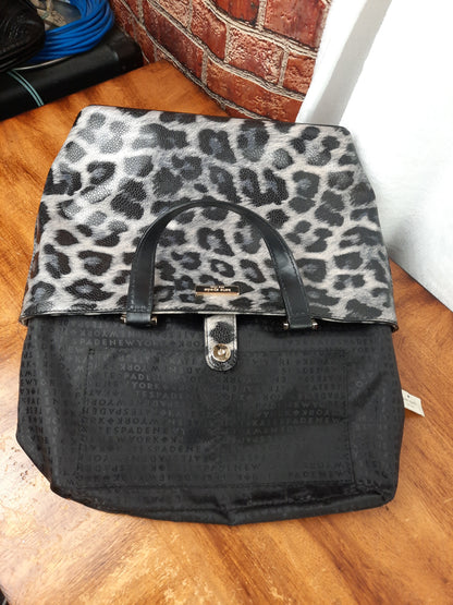 Kate Spade Grant Street Grainy Leopard Print Crossbody Bag