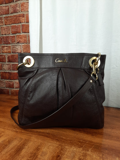 Coach Genuine Leather Shoulder/Crossbody Bag EUC