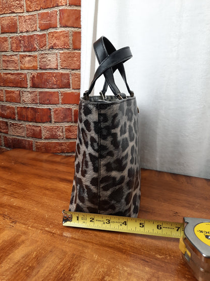 Kate Spade Grant Street Grainy Leopard Print Crossbody Bag