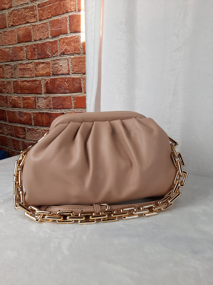 Madison West Beige Evening Crossbody bag