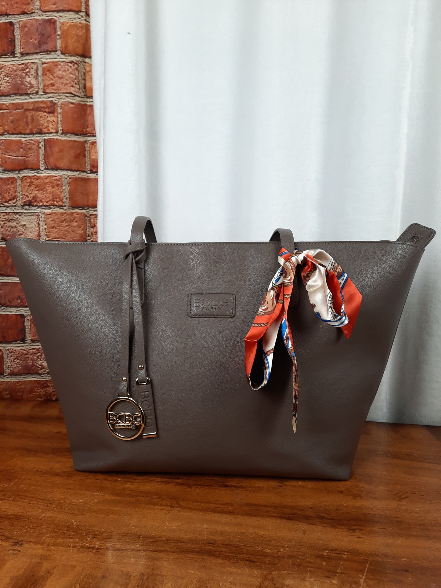 BCBGENERATION Large Faux Leather Tote Bag