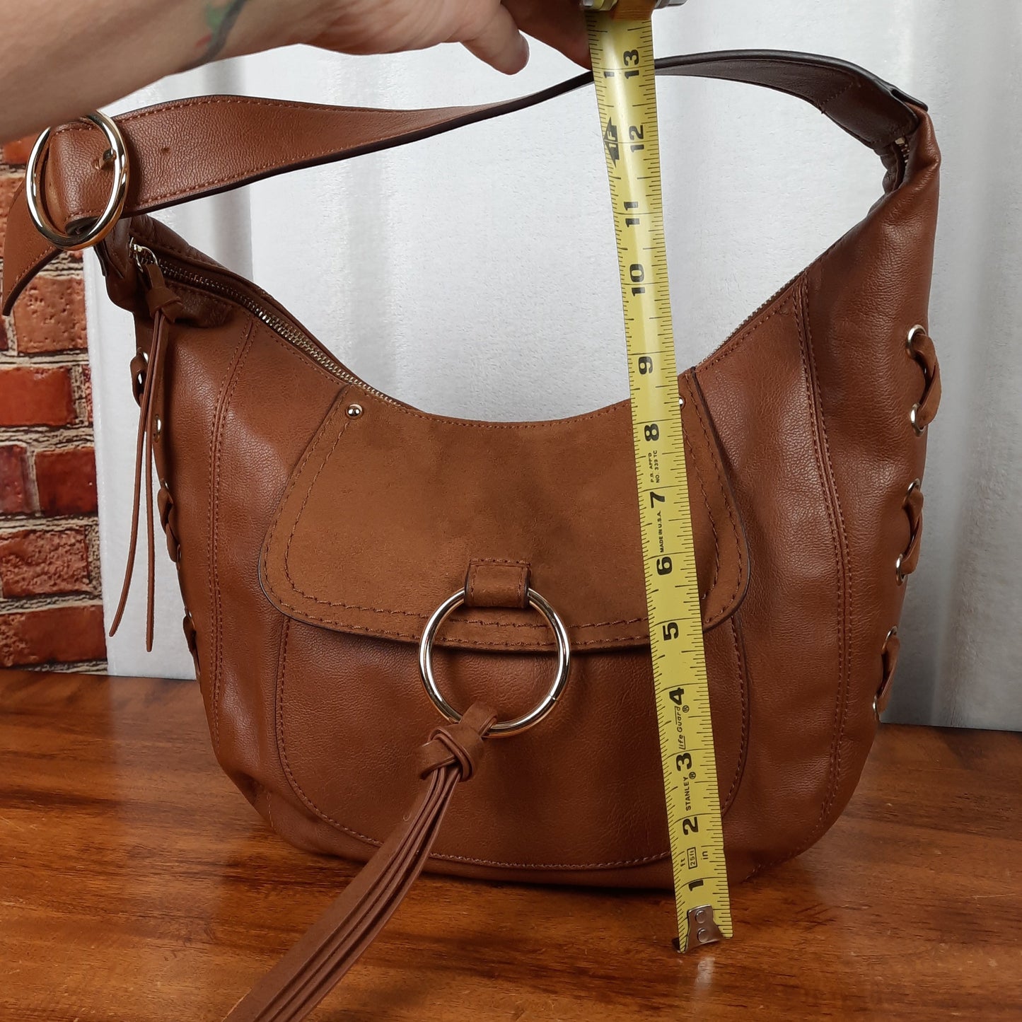 Nine West Faux Leather Shoulder Bag