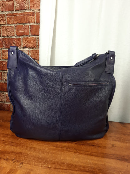 B. Makowsky Genuine Leather Hobo Bag