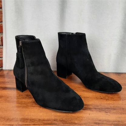 Ann Taylor Suede Leather Boots