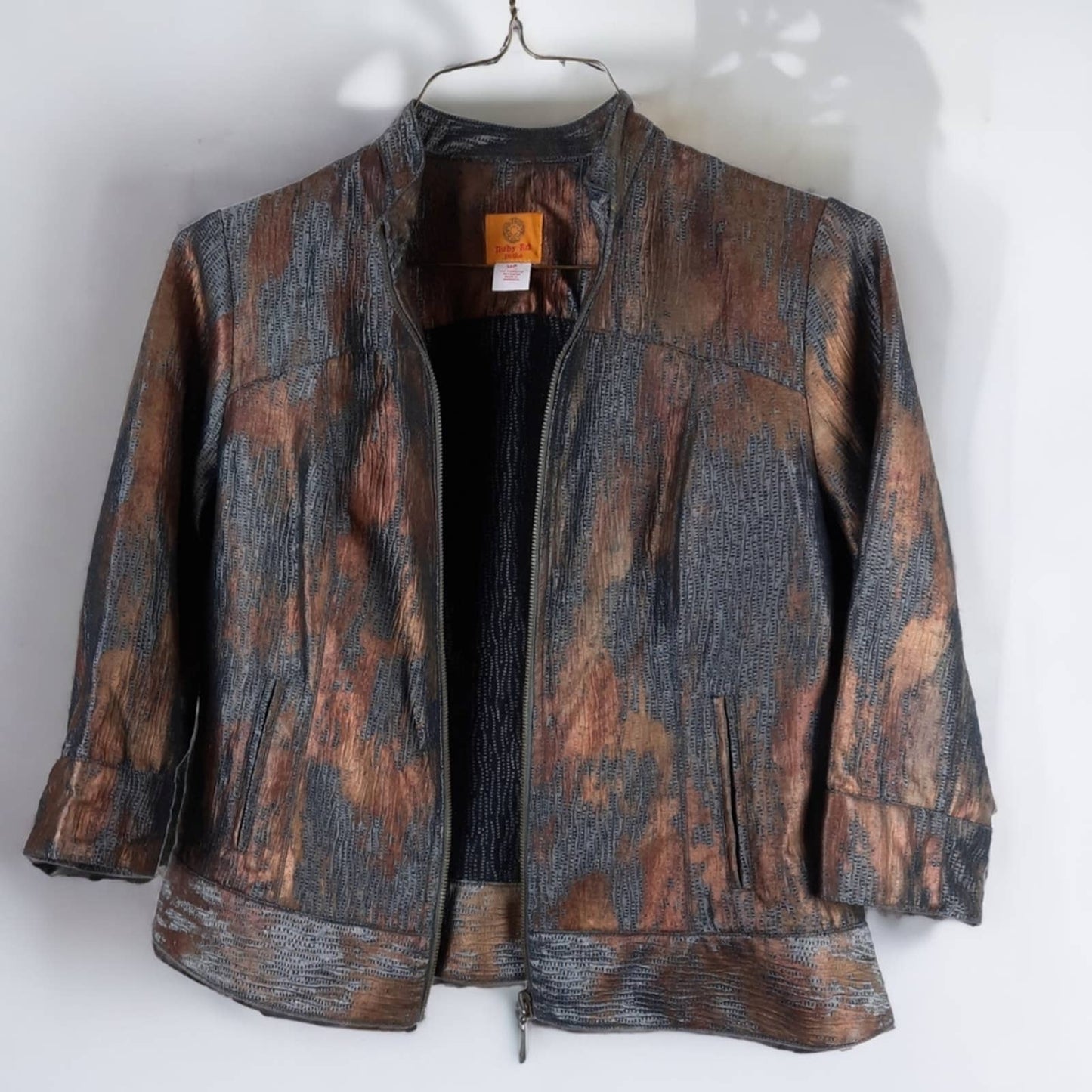 Ruby Rd.  Bronze Metallic Jacket NWOT